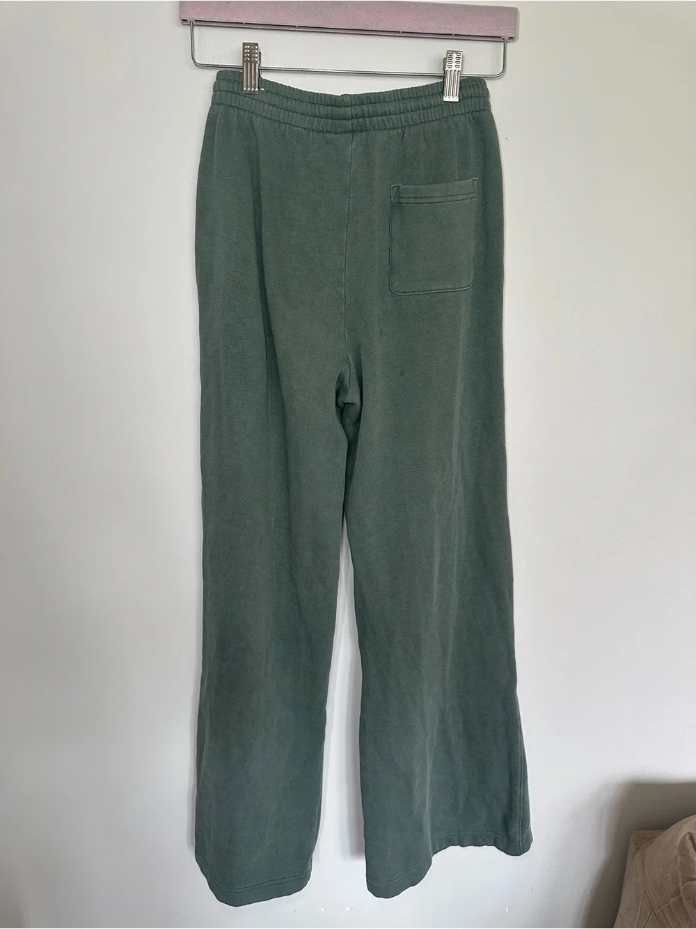 PINK by Victoria’s Secret Wide Leg Sweatpants Sage Green XS